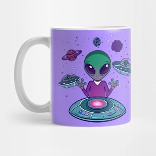 UFO invasion: cosmic conquest Mug